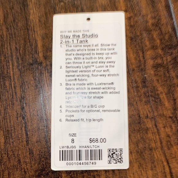 Lululemon tank - Picture 3 of 3